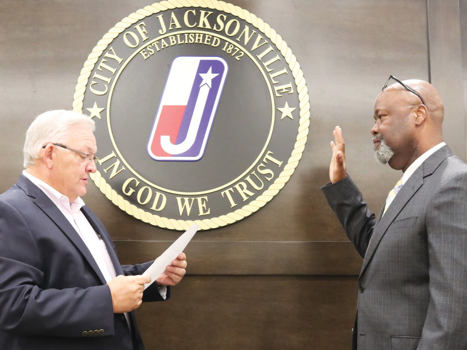 Interim police chief sworn-in